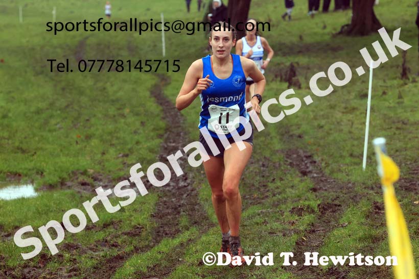 Womens Senior and Womens Masters 2023 NECAA Cross Country Relays, Thornley Hall Farm, Peterlee, County Durham. Photo: David T. Hewitson/Sports for All Pics
